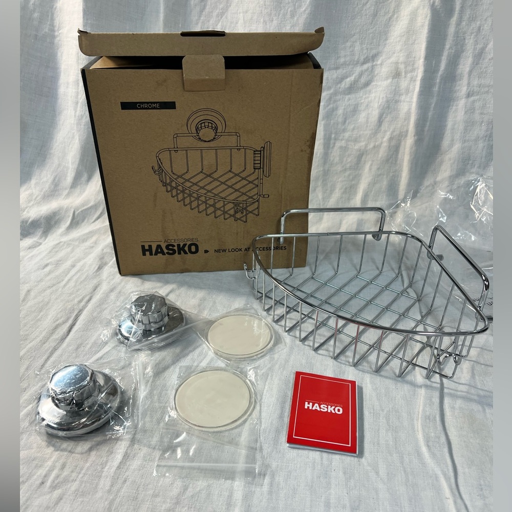 HASKO Chrome Shower Caddy